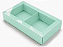 Caixa para 02 Brownies / Biscoitos / Sabonetes 20,2x12x3,5 - Pct 10 un - Imagem 1