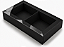 Caixa para 02 Brownies / Biscoitos / Sabonetes 20,2x12x3,5 - Pct 10 un - Imagem 1