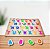 Brinquedo Educativo Tabuleiro Alfabeto Encaixe Letras Montessori Quebra Cabeça em MDF - Imagem 2