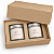 10 Caixas para Kit 02 Mini Velas Pote Geleinha Presentes Embalagens 40ml - Imagem 1