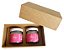 Caixas para Kit 02 Mini Velas Pote Geleinha Presentes Embalagens 40ml - Imagem 2