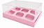 Caixas para 6 Cupcakes Padrão 24x18,5x9 - Pct com 10 Unidades - Imagem 1