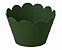 50 Wrapper para Cupcakes 6,5x4,5x4,5 - Verde Musgo - Imagem 1