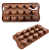 Formas de Silicone para Bombons Coração - 21x10,5x2 - Imagem 1