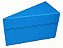 Caixa para Fatia de Bolo - Azul turquesa / Pct com 10 Unidades - Imagem 1