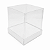 Caixinha para Mini Bolos / Mini Panetone com Berço 10x10x15 - Pct com 10 Unidades - Imagem 1