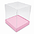 Caixinha para Mini Bolos / Mini Panetone com Berço 10x10x15 - Pct com 10 Unidades - Imagem 1