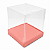 Caixinha para Mini Bolos / Mini Panetone com Berço 10x10x15 - Pct com 10 Unidades - Imagem 1