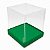 Caixinha para Mini Bolos / Mini Panetone com Berço 10x10x15 - Pct com 10 Unidades - Imagem 1