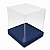Caixinha para Mini Bolos / Mini Panetones com Berço 10x10x10 - Pct com 10 Unidades - Imagem 1