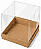 Caixinhas para Mini Bolos 8x8x6 - Pct com 10 Unidades - Imagem 1