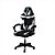 Cadeira Gamer CG-506 Giratoria Reclinável Preto Branco Hoopson - Imagem 1