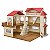 Casa Telhado Vermelho com Luzes - Sótão Secreto - Sylvanian Families - Imagem 4