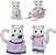 Família dos Leopardos da Neve Sylvanian Families - Imagem 3
