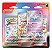 Cartas Blister Pokémon Triplo Sylveon Evoluções Prismáticas Copag - Imagem 1