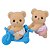 Gêmeos Urso Biscoito Sylvanian Families - Imagem 5