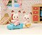 Gêmeos Coelho Chocolate Sylvanian Families - Imagem 3