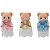 Trigemeos Urso Biscoito Dorminhocos Sylvanian Families - Imagem 2