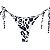 Biquíni Calcinha Hawewe Ripple Cow Print - Imagem 1