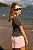 Camiseta Hawewe Feminina Beach Shell Cinza Estonada - Imagem 3