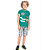 Conjunto 2pçs Mineral Kids Menino verde - Imagem 1