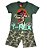 Conjunto Infantil Verão Masculino Dinossauros - Imagem 1