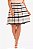 Conjunto Fascinius Blusa Crepe Saia Listrada - Imagem 4