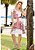 Vestido Devore Estampado Fascinius - Imagem 6
