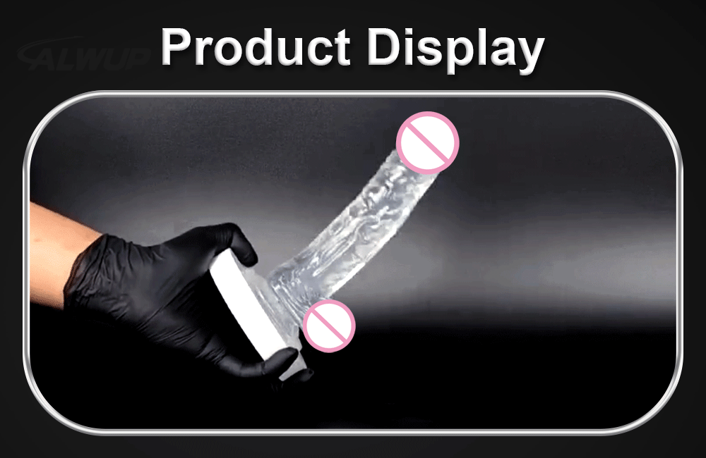 Dildo Transparente - Imagem 9