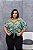 Blusa estampada laço ajustável plus size - Imagem 3