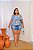 Blusa estampa em zebra azul plus size - Imagem 2