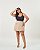 Saia short essencial nude plus size - Imagem 2