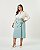 Saia essencial azul plus size - Imagem 2