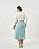 Saia essencial azul plus size - Imagem 4