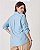 Camisa Essencial Azul Céu Plus Size - Imagem 5