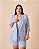 Blazer Azul Céu Plus Size - Imagem 1