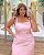 Vestido Isadora Rosa Plus Size - Imagem 2