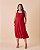 Vestido Sol Vermelho Plus Size - Imagem 1