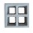 KIT C/ 20 UNIDADES, FORMA PLÁSTICA ELEMENTO (R$24,99 UND) VAZADO 4 FUROS 24x24x10 - Imagem 3