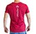 Camiseta Gola V - Vermelha - Imagem 2
