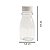 Garrafa Plástica PET 190ml com Tampa c/50 unidades - Imagem 2