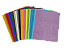 Folhas Eva com Gliter cores pct com 05 unid - Imagem 1