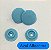 Botão de Pressão n 12 Azul Alfazema (pct com 10) - Imagem 1