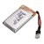Bateria de Lition 3.7 Volts x 380mAh  20c  HJ - Imagem 1