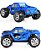 Carrinho Eletrico Vortex Truck 2.4Ghz 4x4 1/18 Rtr 50Km A979 WLtoys - Imagem 4