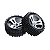 Rodas com Pneu Para Carrinhos A959/A969 Vortex WLtoys 02 Unidades - Imagem 1