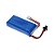 Bateria De Lipo 7,4volts 2s X 1000mah  SM Plug Preto - Imagem 1