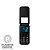 Celular Flip Vita Lite com Botão S.O.S Câmera Digital 1.77" Bluetooth Rádio FM MP3 Player USB Lanterna Preto P9142 - MULTILASER - Imagem 2