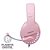 Headset Gamer 7.1 USB Haste Ajustável Fones Acolchoados Pink Fox Edição Especial HS414 - OEX - Imagem 2