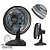 Ventilador de Mesa Eros Turbo 126W Base Antiderrapante 6 Pás Prático e Fácil de Limpar 3 Velocidades Design Nacional e Exclusivo Preto VTR409 [SEM CAIXA] - CADENCE - Imagem 3